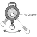 C&F Flex Pin-On Reel Silver CFA-72-SV