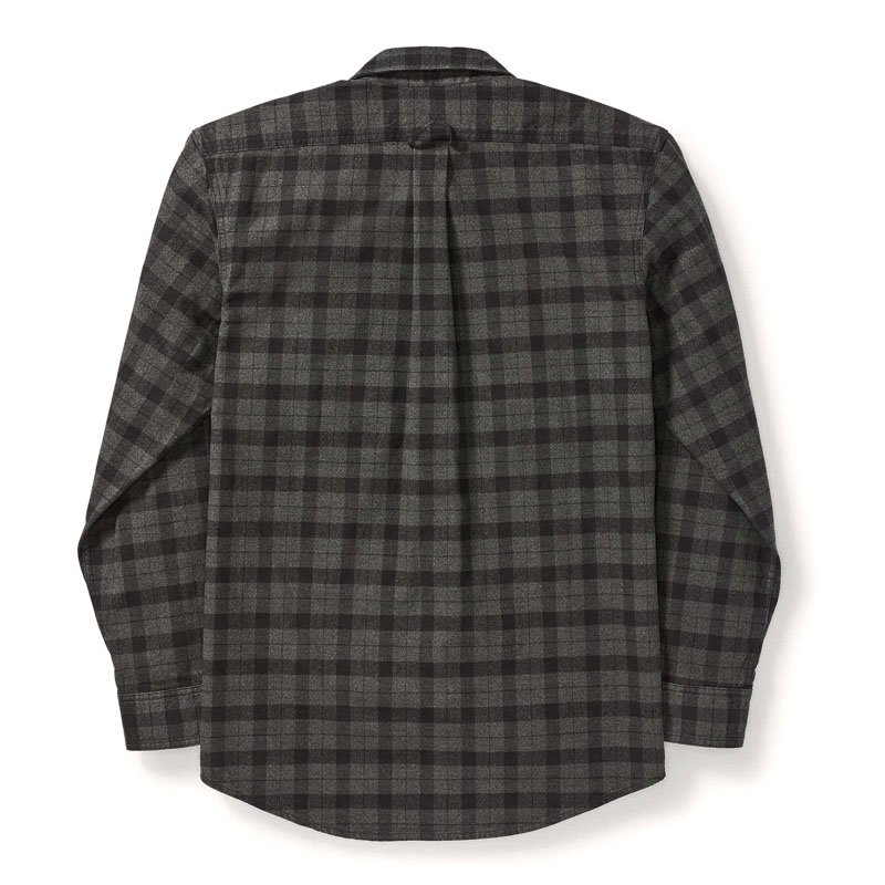 Filson Alaskan Guide Shirt Grey Black Plaid