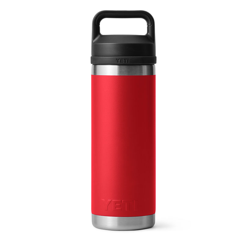 YETI Rambler Bottle 18oz Rescue Red