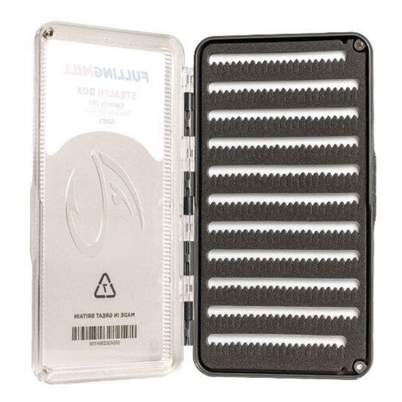 Fulling Mill Stealth Fly Box Grey