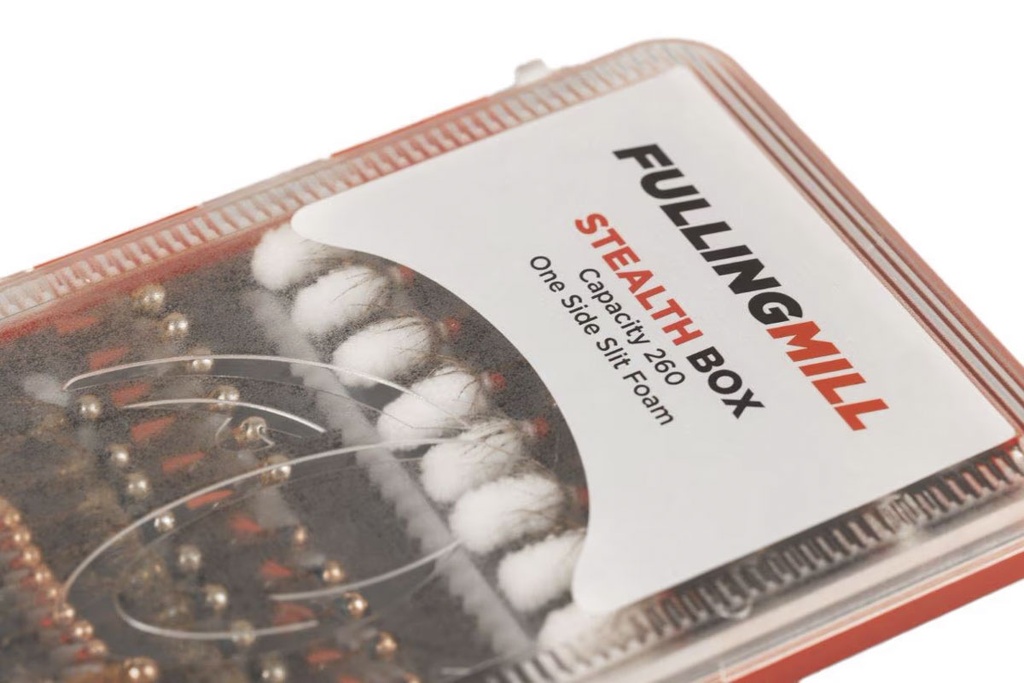 Fulling Mill Stealth Fly Box Red