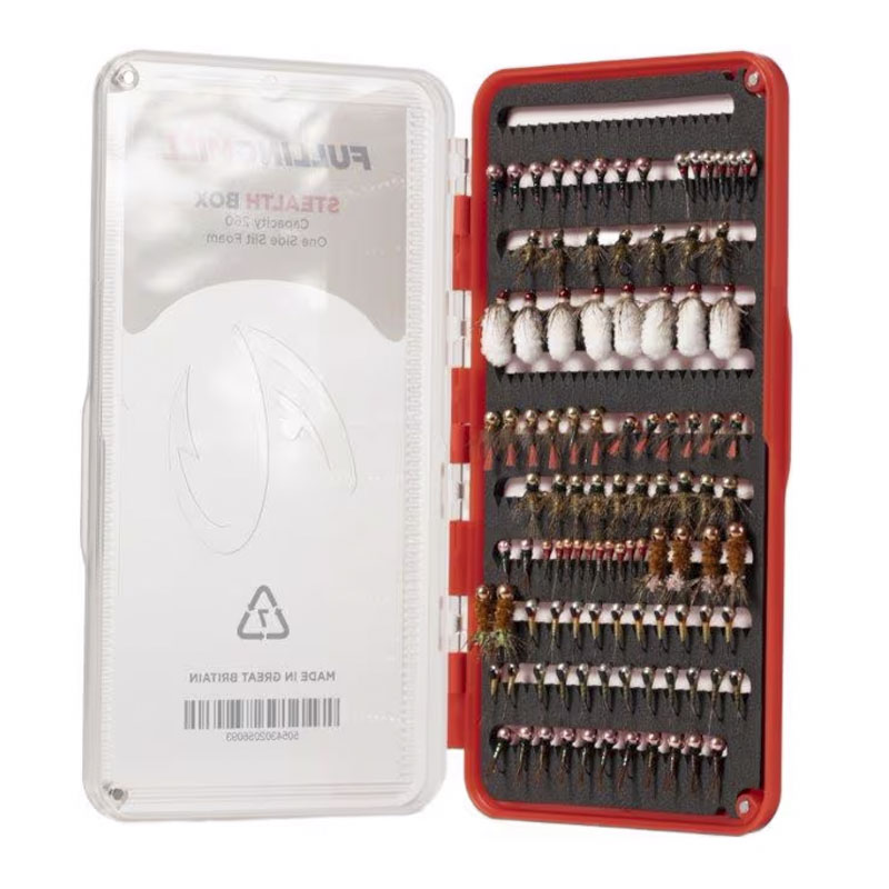 Fulling Mill Stealth Fly Box Red