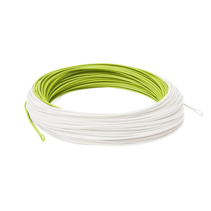 Cortland Trout Boss Chartreuse / White 100 Ft