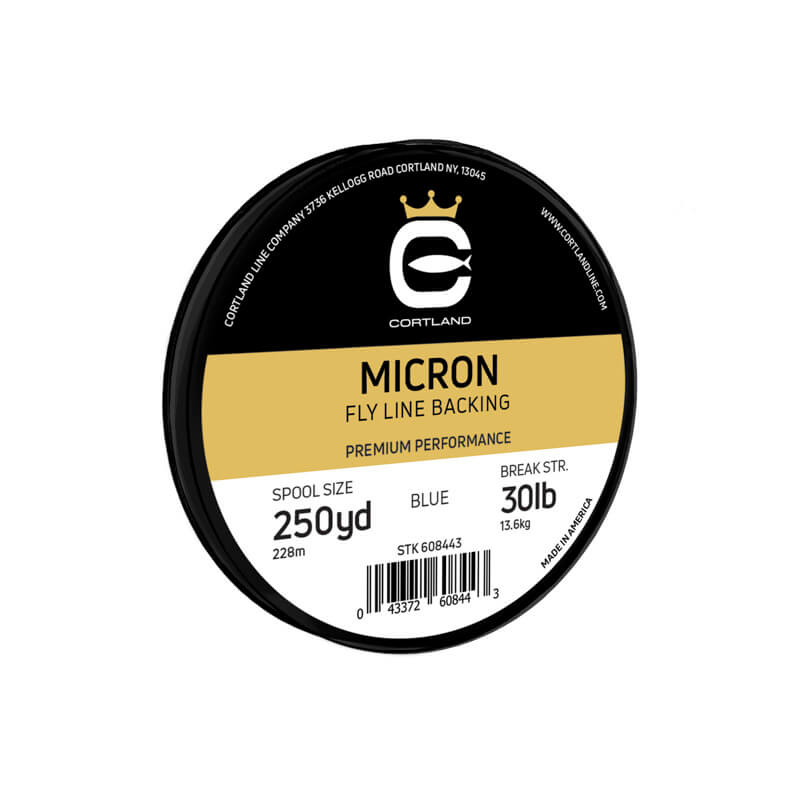 Cortland Micron Backing Yellow