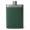 YETI Rambler Flask Black Forest Green