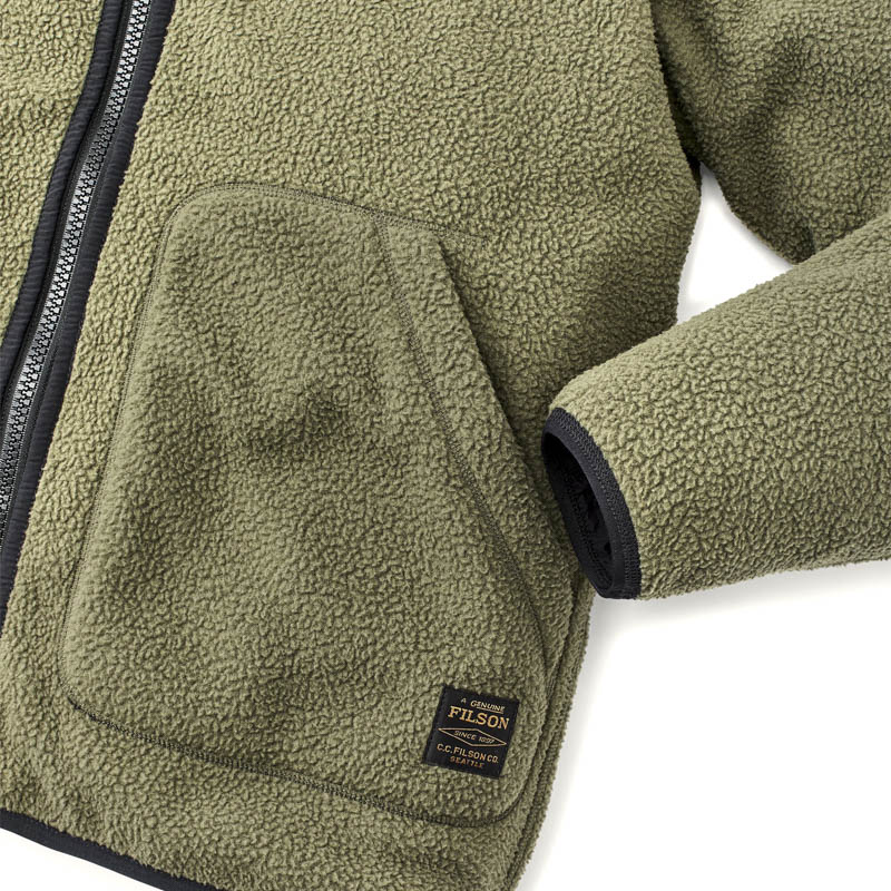 Filson Reversible Pile Fleece Jacket