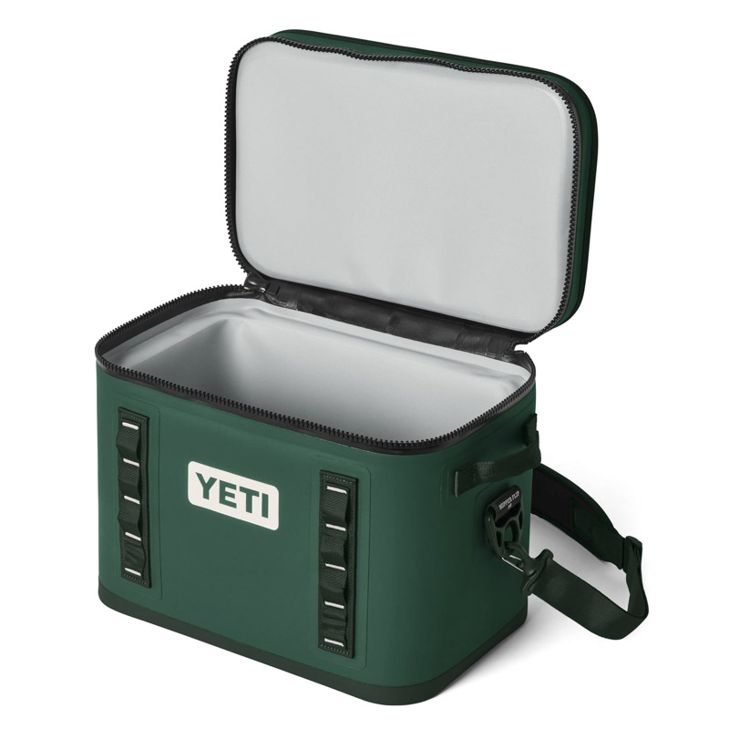 YETI Hopper Flip 18 Soft Cooler Black Forest Green