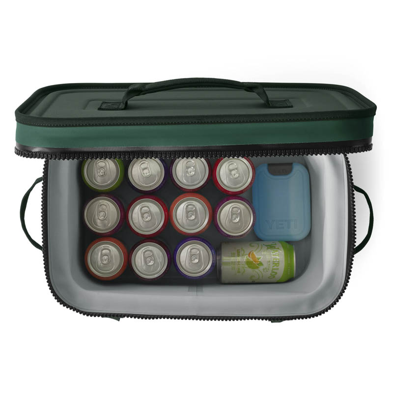 YETI Hopper Flip 18 Soft Cooler Black Forest Green
