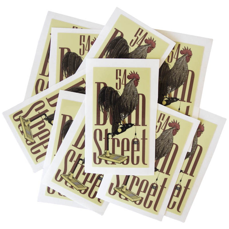 Regal Rooster Sticker