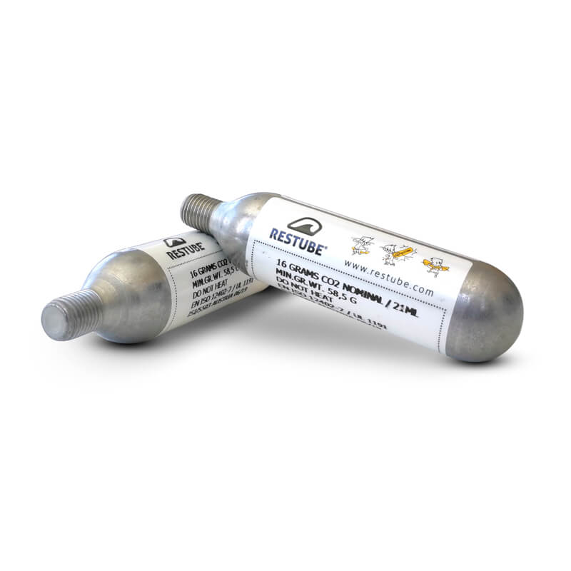 Restube CO2 Cartridges (16g)
