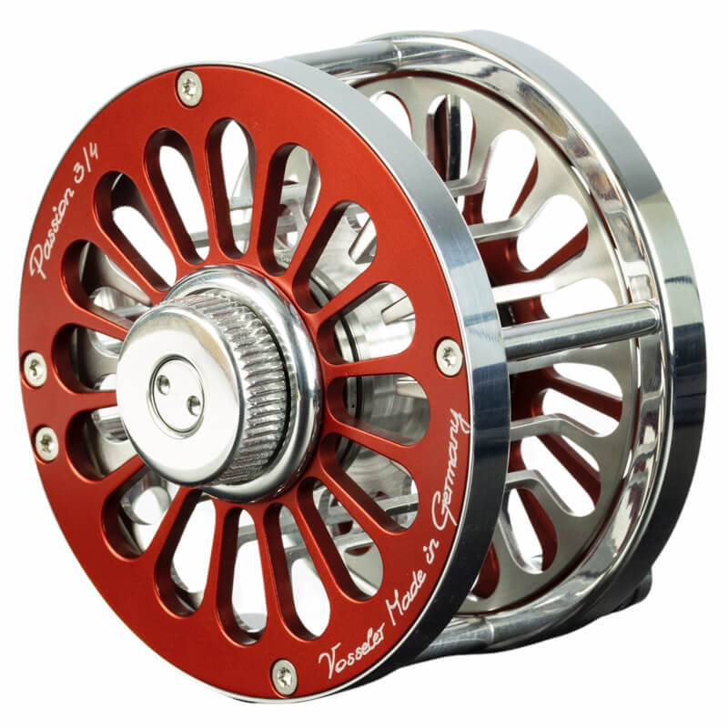 Vosseler Fly Reel Passion Red