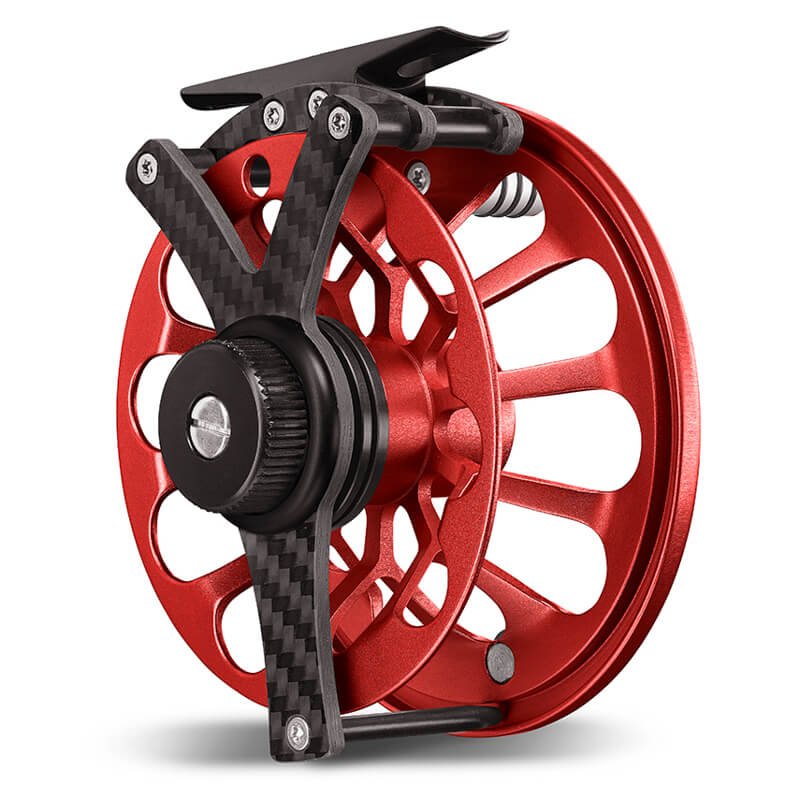 Vosseler Fly Reel Tryst Carbon Red