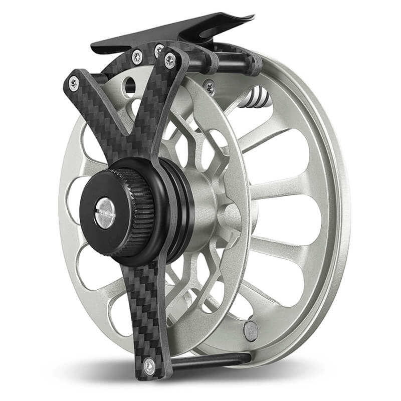Vosseler Fly Reel Tryst Carbon Silver