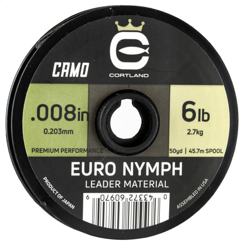 Cortland Euro Nymph Leader Camo