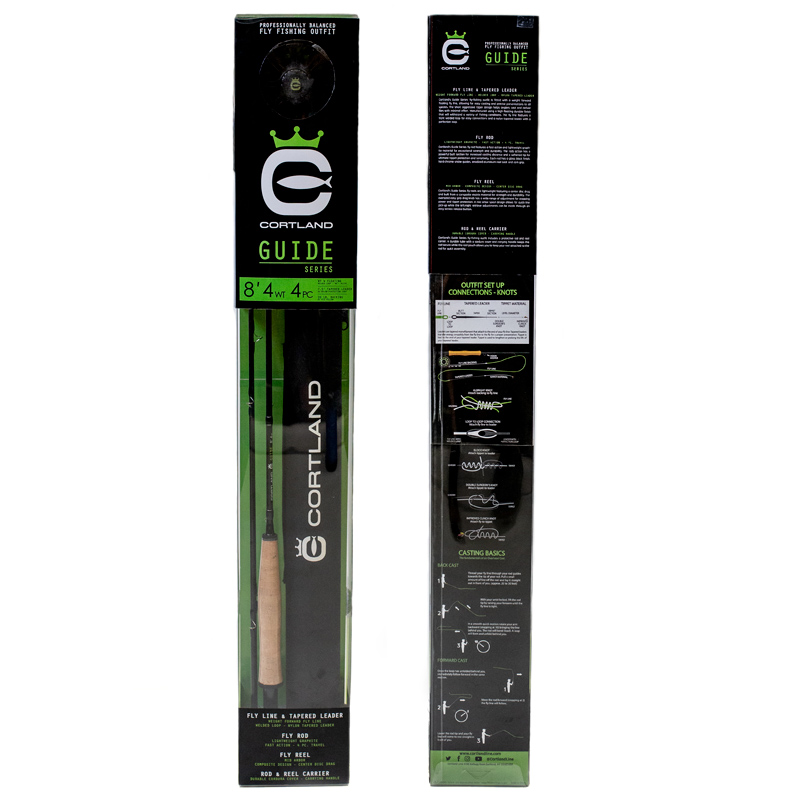 Cortland Guide Fly Fishing Outfit 9FT 8WT
