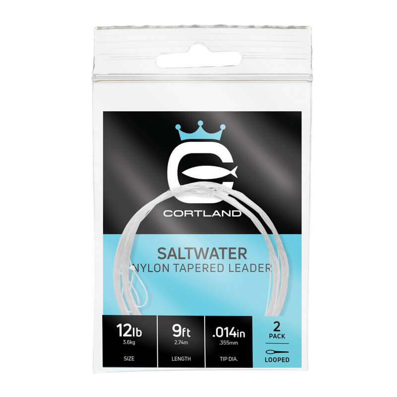 Cortland Saltwater Tapered Leader 9Ft