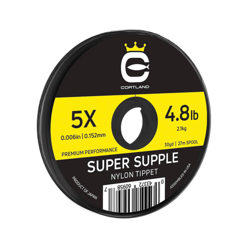 Cortland Super Supple Nylon Tippet 30 Yd