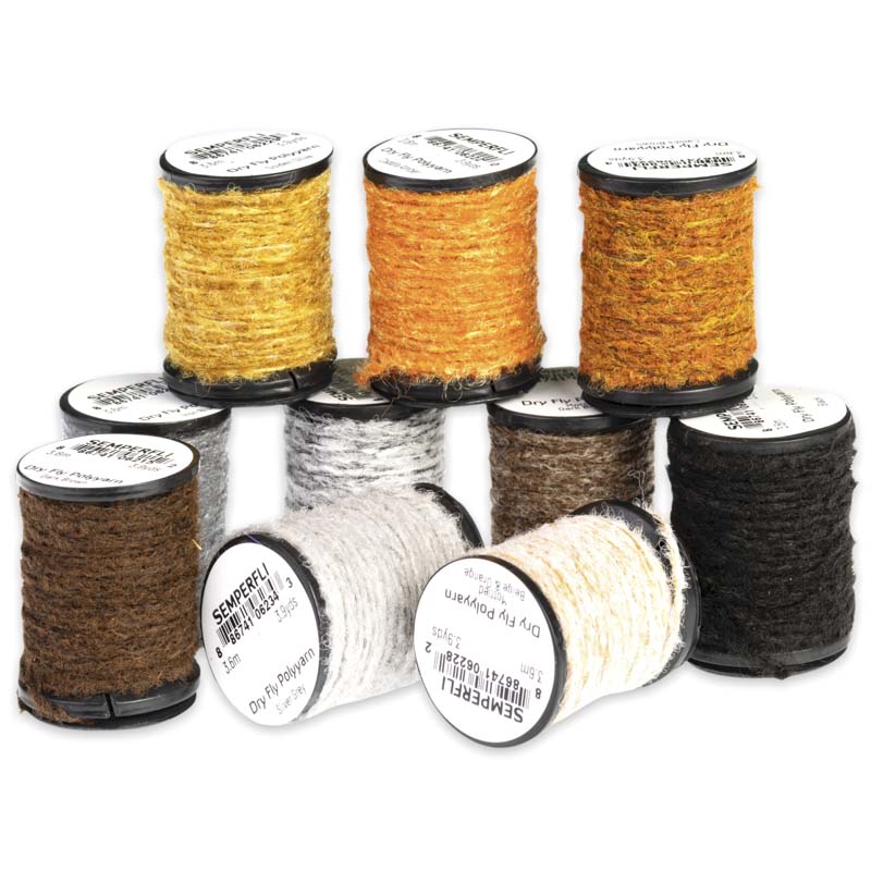 Dry Fly Polyyarn Caddis Collection