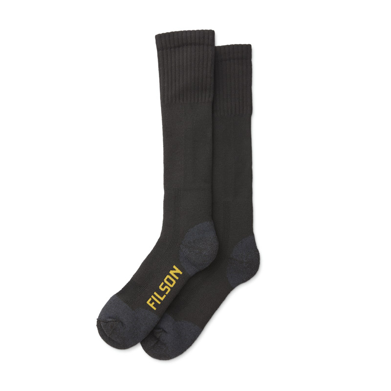 Filson Midweight Tech Boot Sock Black