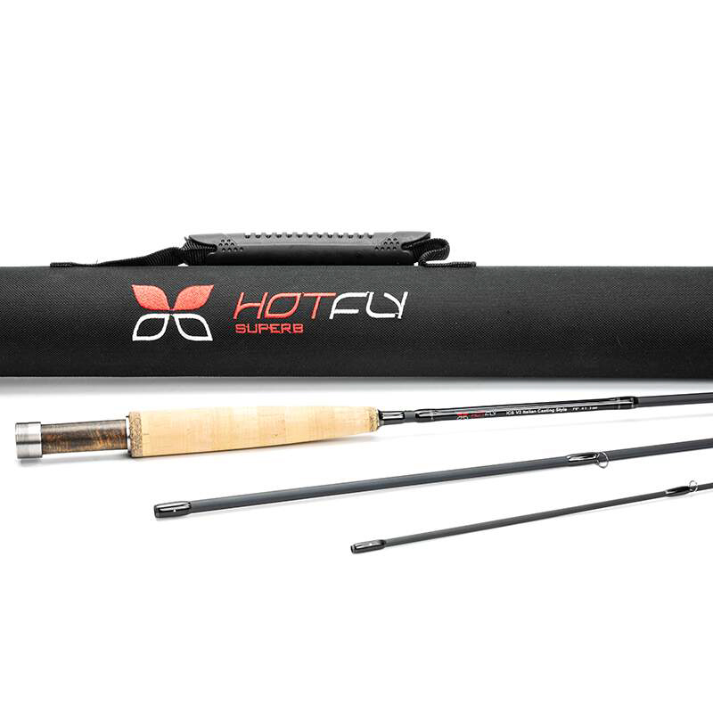 HotFly Fly Rod ICS V2 Italian Casting Style 7'6'' #3