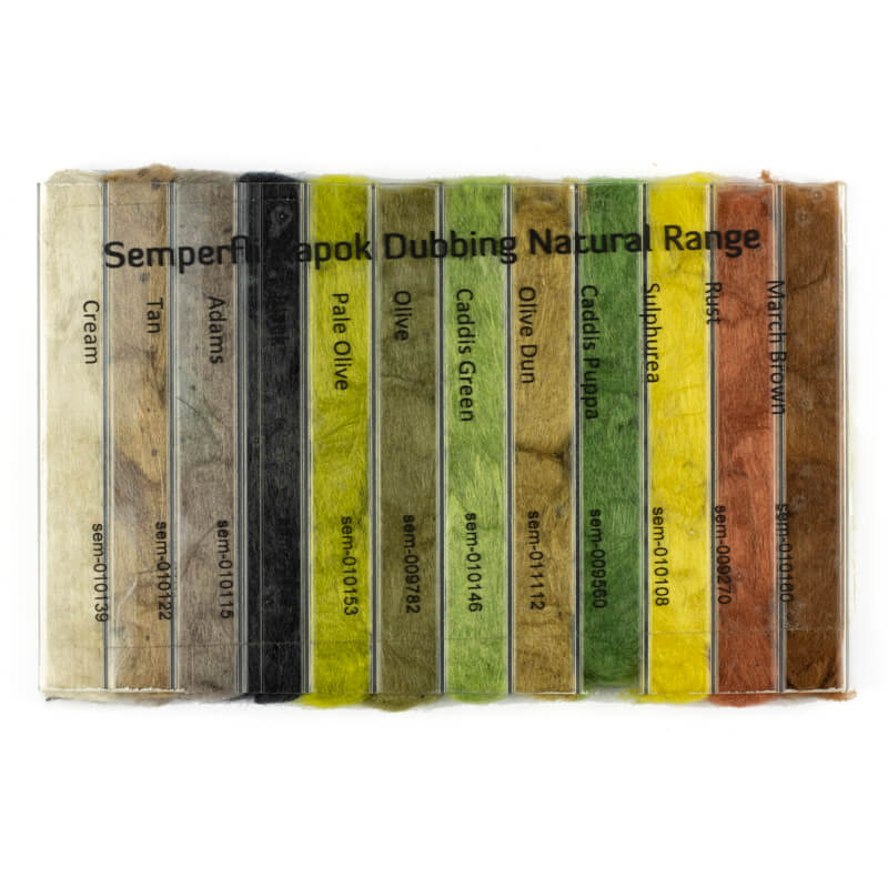 Kapok Dubbing Natural Dispenser
