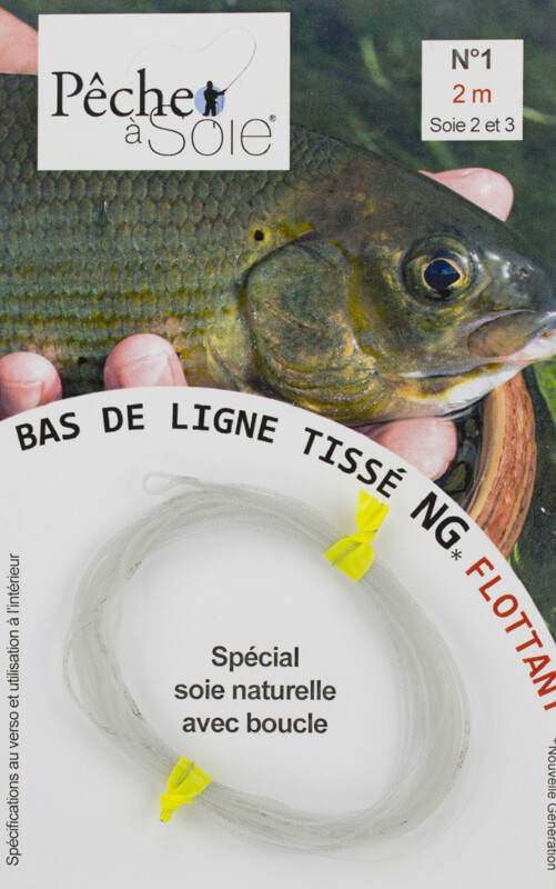 Pêche à Soie Braided Leader with Loop NG 2,0m Line 2/3