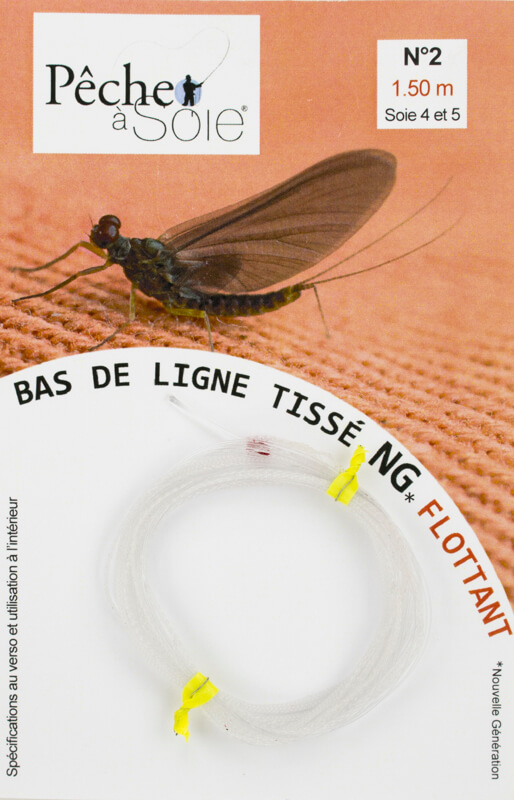 Pêche à Soie Braided Leader without Loop NG 1,5m Line 4/5