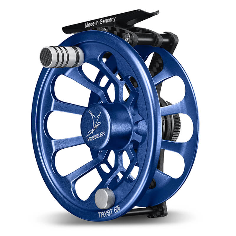 Vosseler Fly Reel Tryst Carbon Blue