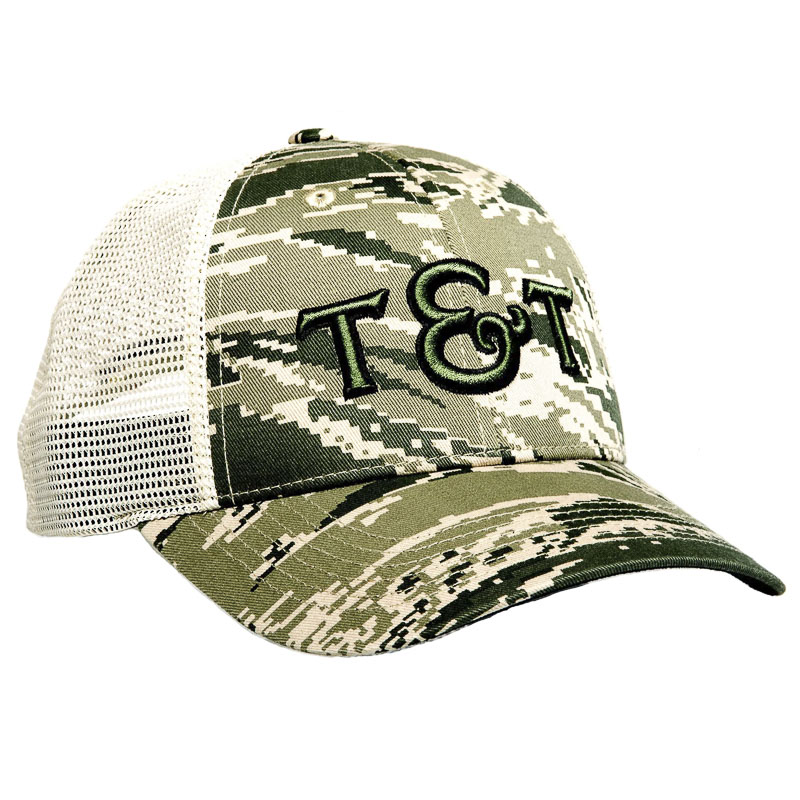 Thomas & Thomas Camo Trucker Cap 