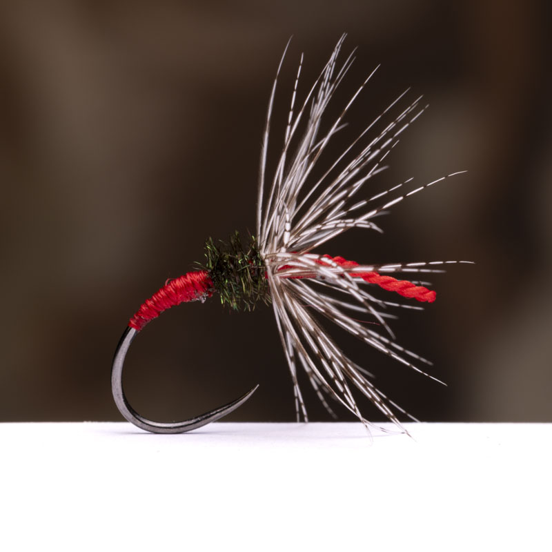 Menghini Red Loop Eye Kebari