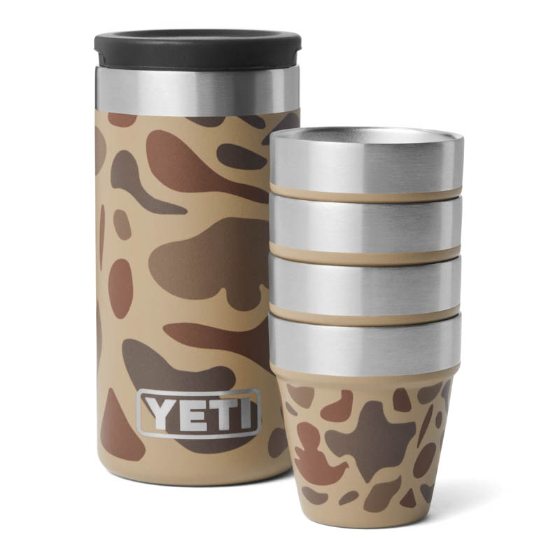 YETI Shot Glasses Wetlands Camo