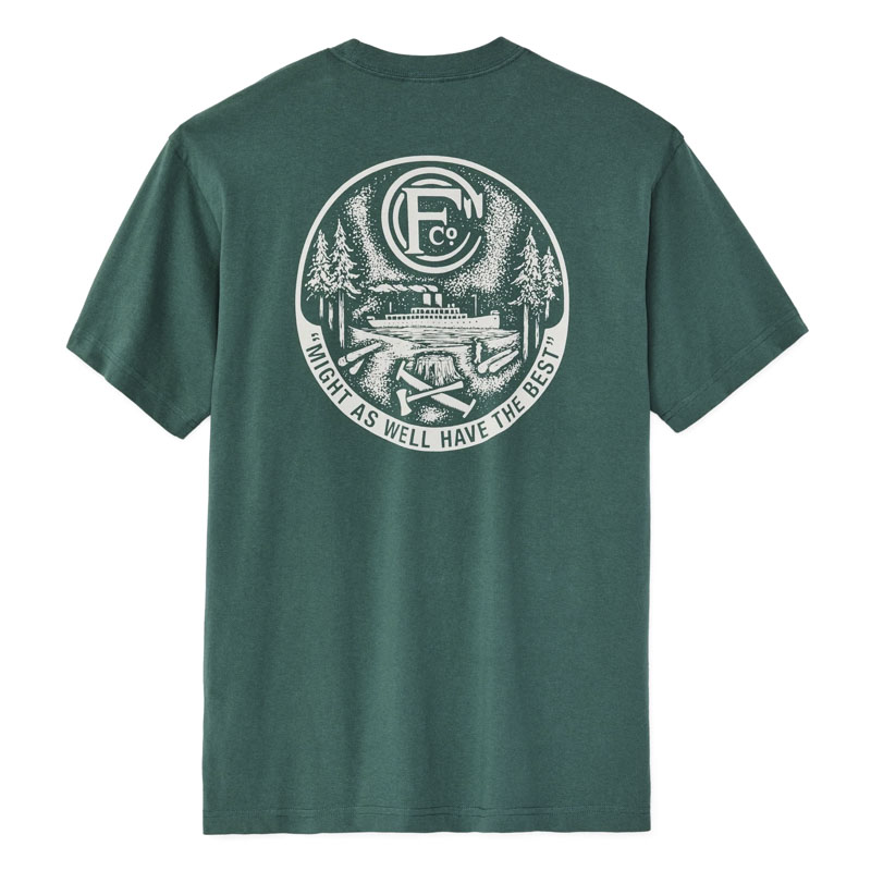 Filson Forestry Graphic T-Shirt Mallard Green