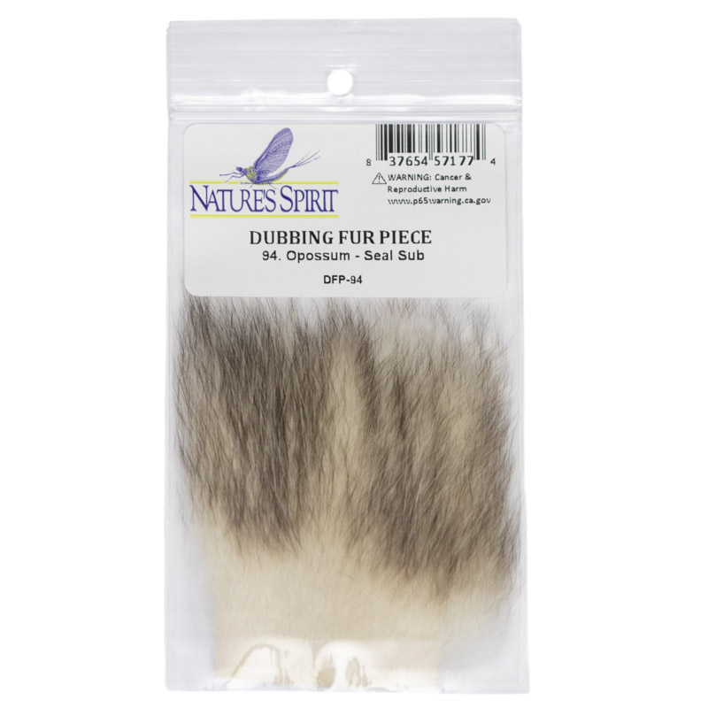 Nature's Spirit American Opossum Fur Patch