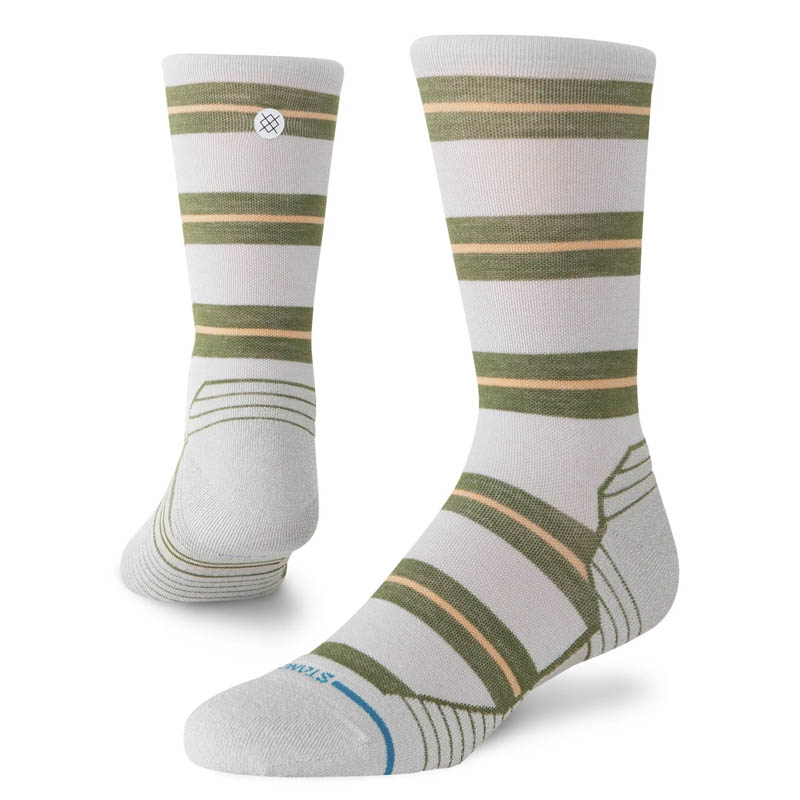Stance Socks Striped It Light Wool Crew Grey