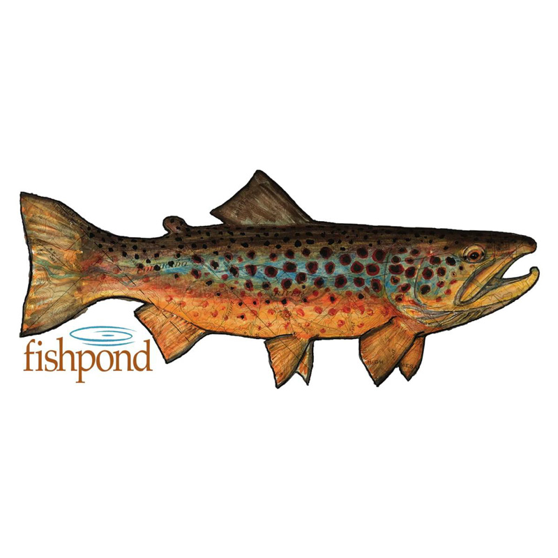 Fishpond Local Sticker 6 Inch
