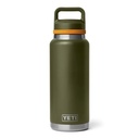 YETI Rambler Bottle 36oz Olive/King Crab Orange