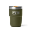 YETI Bicchiere Rambler 8oz Olive/King Crab Orange