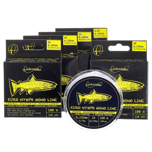 Adams Euro Nymph Mono Line