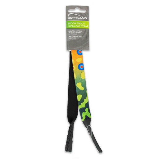 [664371] Cortland Brown Trout Sunglass Strap 