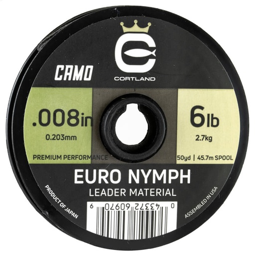 Cortland Euro Nymph Leader Camo