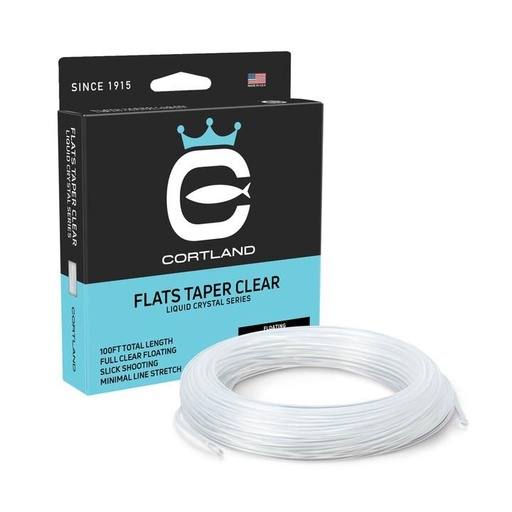 Cortland Line Flats Taper Clear