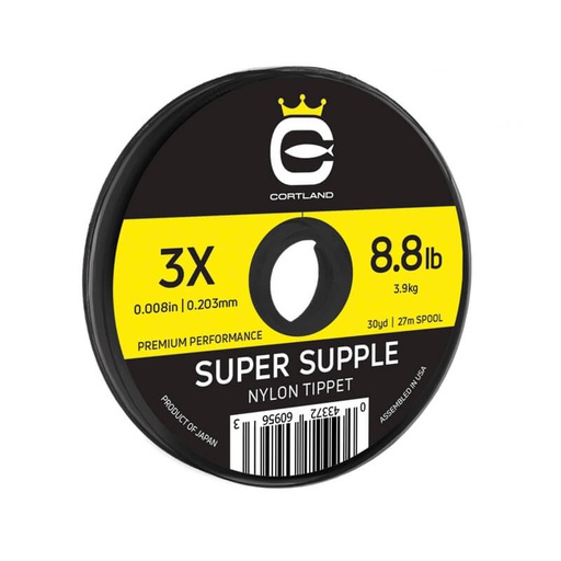 Cortland Super Supple Nylon Tippet 30 Yd