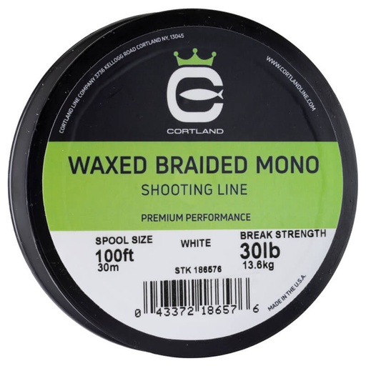 Cortland Waxed Braided Mono Shooting Line