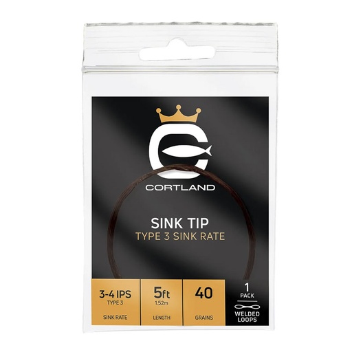 Crotland Sink Tip Black Type 6