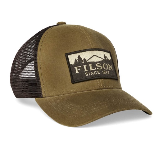 [11030237-darktan] Filson Logger Mesh Cap