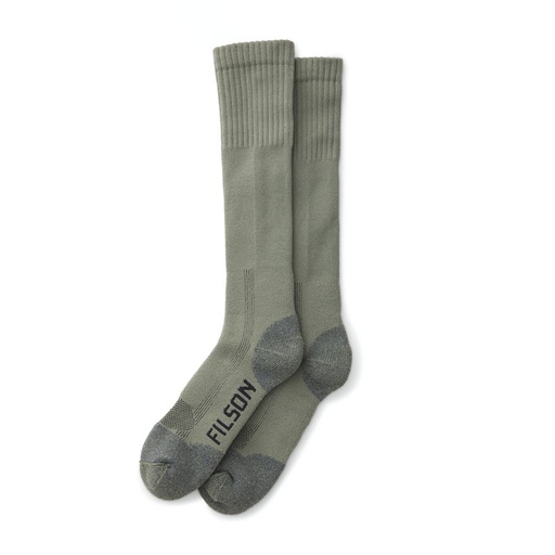 Filson Midweight Tech Boot Sock Green