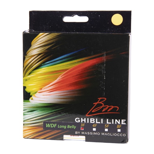 [MM-WDF-LB-WF-3] Ghibli Fly Line WDF Long Belly WF3
