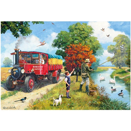 [G3104] Gibson Puzzle Afternoon Angling
