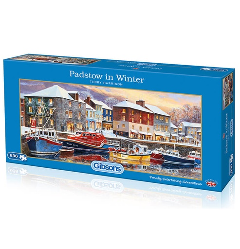 [G4039] Gibson Puzzle Padstow in Winter