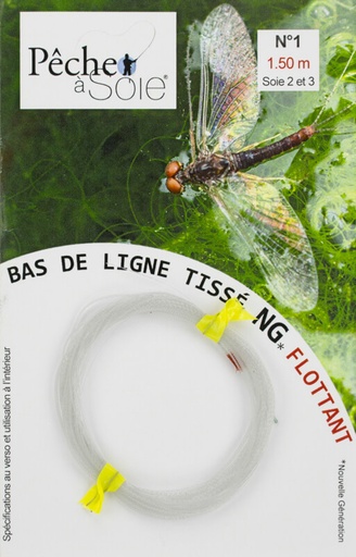 [BDL/150/1/NG] Pêche à Soie Braided Leader without Loop NG 1,5m Line 2/3